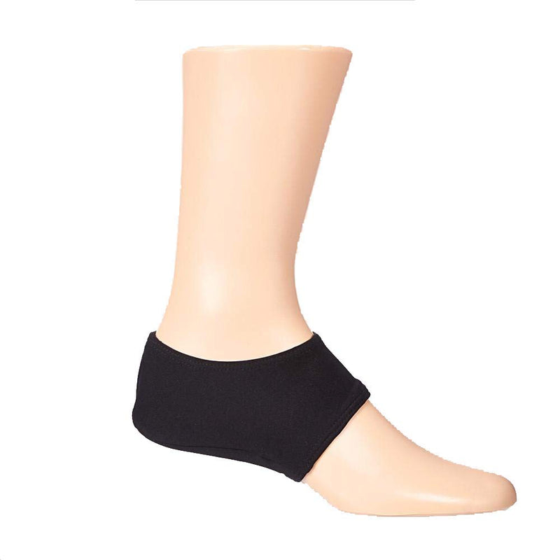 Physiolift Heel Lift Ankle Sock (Sock Only) (Medium - Black) Medium (Black)