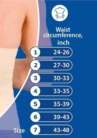 Vitaly Wool Medical Warming Belt Relieves Back Pain. Lumbar Heating Belt with Optimal Compression. Stretchy Thermal Radiculitis Brace (#1 for Waist Circumference: 24-26 inch (60-67 cm)) #1 for Waist Circumference: 24-26 inch (60-67 cm)