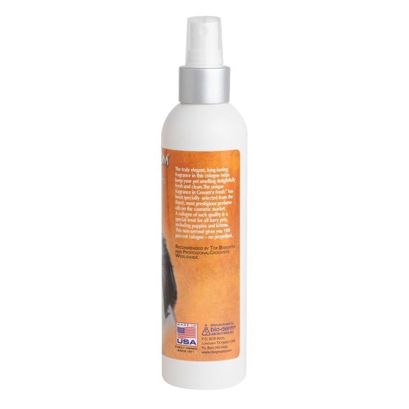 Bio-groom Groom'n Fresh Dog Cologne - Deodorizing Spray, Dog Bathing Supplies, Puppy Wash, Cat & Dog Grooming Supplies, Cruelty-Free, Made in USA, Dog Perfume - 8 fl oz 2-Pack 8 Fl Oz (Pack of 2) - PawsPlanet Australia