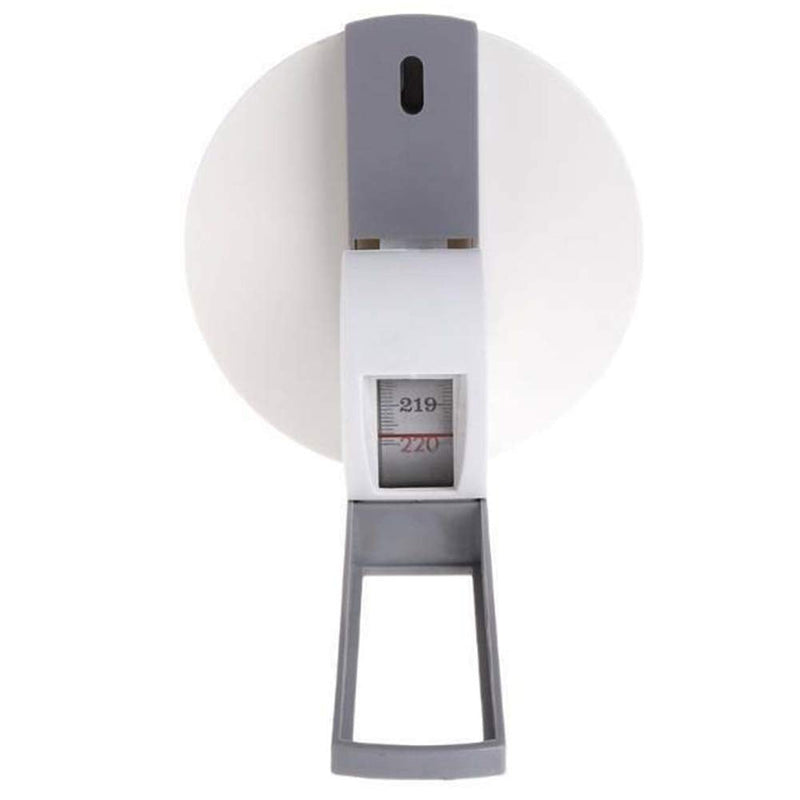[Australia] - Stadiometer 0-2.2m Wall Mounted Professional Precise Tape Measure Growth Ruler Ideal for Clinic Home Adults Kids (White + Gray) 