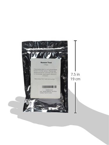 Crime Scene Semen Detection Test Strips, Pack of 5 | Infidelity Test Kit
