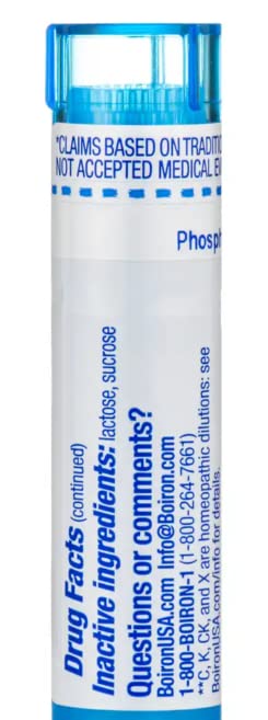 Boiron Homeopathic Phosphorus, 30C Pellets, 80-Count Tubes (Pack of 5)