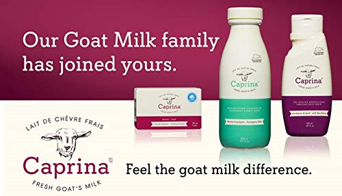 Caprina Fresh Goat’s Milk Soap Bar, Orchid Oil, 3.2 oz (3 Pack), Cleanses Without Drying, Biodegradable Soap, Moisturizing, Vitamin A, B2, B3, and More