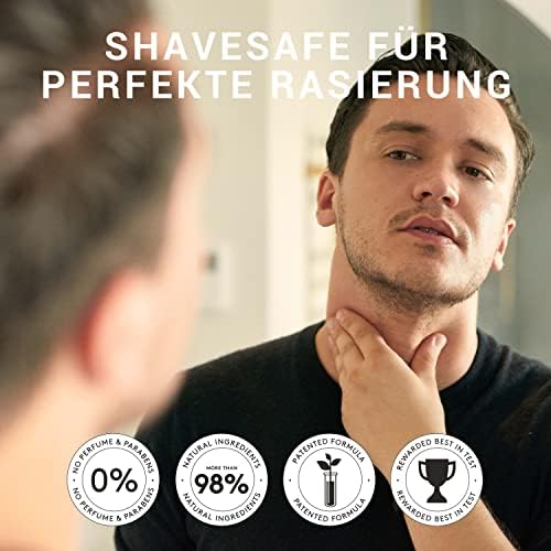 [Australia] - ShaveSafe Men's Shaving Foam (Sensitive Skin, 100 ml) Sensitive Skin 