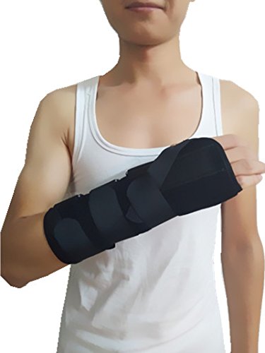 [Australia] - Rousu Medi Forearm and Wrist Support Splint Brace Forearm Immobilizer Brace Wrist Splint (Right hand) Right hand 