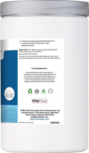 AnMar™ CreatineCore – 500g Powder