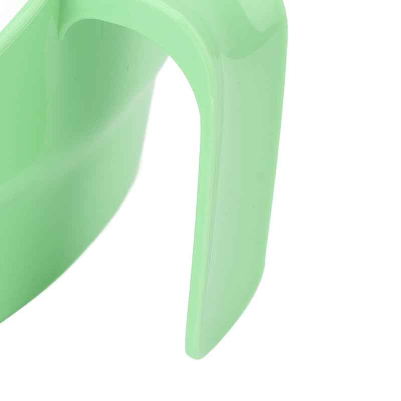 Yosoo Health Gear Vomit Bowls, Reusable Vomit Basin Cup Kidney Shaped Solid Plastic Emesis Basin for Elderly Bedridden Patient, Patient Vomit Cup Tray with Handle Thick Heat Resistance Plastic
