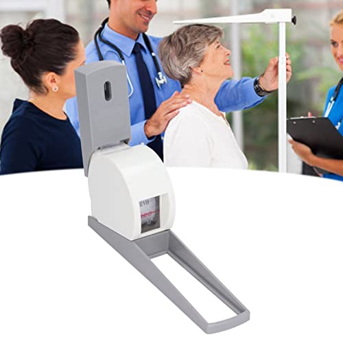 [Australia] - Wall Mounted Compact Stadiometer Growth Stature Gauge Measure Home Use Adults Children Roll Ruler Height Measurement Tape Measure 2.2 Meters 