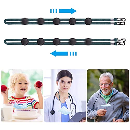 [Australia] - 10 Pack - Mask Lanyard，Ear Pressure Relief Comfort，Adjustable Length，Suitable for Adult Kids mask Lanyard，Mask Holder Mixed Colors 