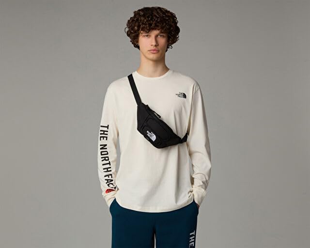 THE NORTH FACE Jester Lumbar Pack | Fanny Pack With Water Repellent Finish, 2.2 Liters, Crossbody Adjustable Strap One Size TNF Black-NPF