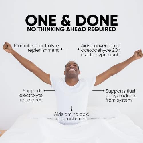 NAVEH PHARMA DRINK OVER | Electrolytes Pill For Better Morning After A Night Out | No Planning Ahead | Party Too Hard Recovery | Patch Cure Kit Supplies | Just Take 1 Capsule Before Bedtime (60 caps).