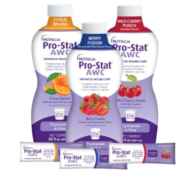 [Australia] - Pro-Stat Advanced Wound Care (AWC), Concentrated Liquid Protein Medical Food - Berry Fusion Flavor, 30 Fl Oz bottle 30 Fl Oz (Pack of 1) 