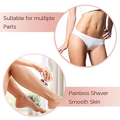 Women Legs Replacement Heads for Flawless Legs Shaver, 2 Pack