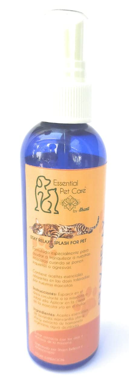 Stay Relax Pet spray Aromatherapy Relaxing calm essential oils - PawsPlanet Australia