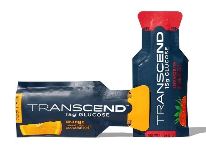 [Australia] - Transcend 15g Glucose Gel - Orange & Strawberry Assortment (12) 