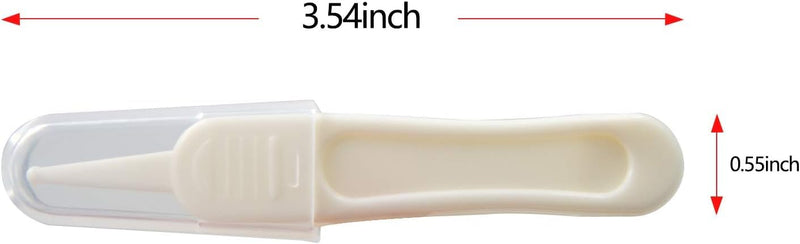 [Australia] - Evwoge Baby Nose Tweezers Booger Nipper Plier Ear Wax Remover Cleaner Pack of 2 