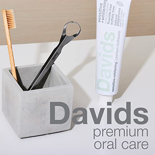 [Australia] - Davids 100% Medical Grade Stainless Steel Professional Tongue Scraper, Made in USA 