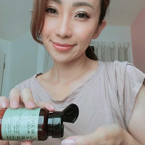 Ora's Amazing Herbal Rejuvi C Mask, Powder Mask, Detoxifying Face Powder, French Green Clay, Exfoliating Rosehip Seed Hibiscus with Vitamin C and Frankincense for Acne, Maskne Rejuvi C Mask 2.5 oz