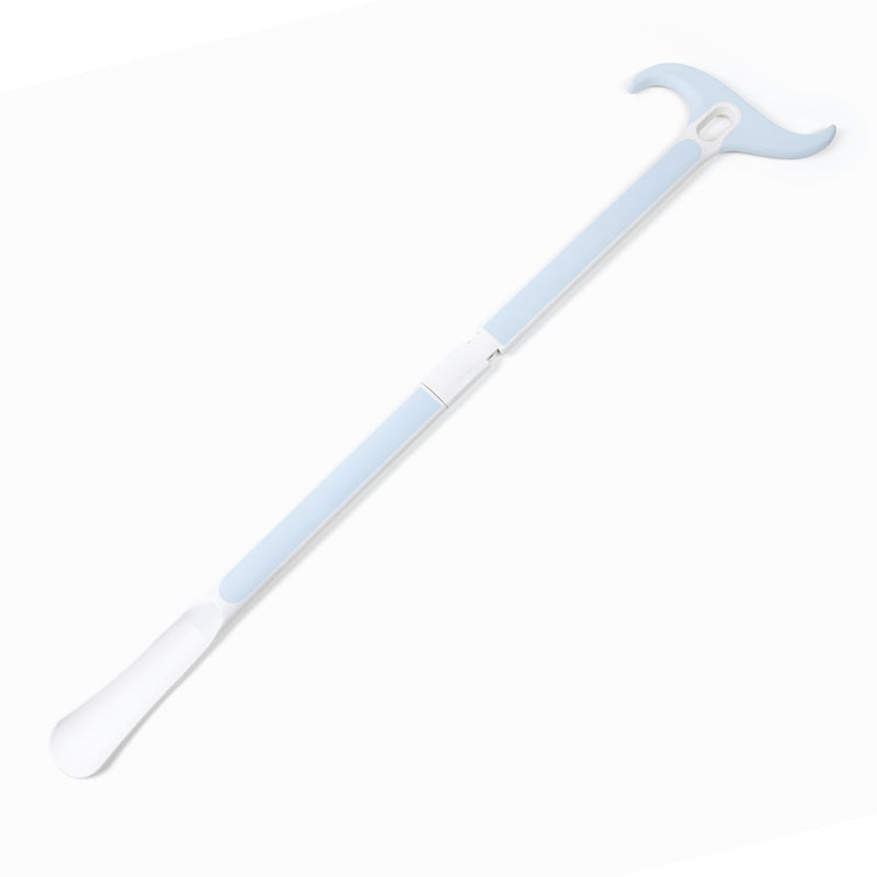 [Australia] - Juvo Products 25” Two-in-One Dressing Stick and Shoehorn for Elderly, Disabled, Limited Mobility – Ideal for Hip Replacement, Back, Shoulder Surgery Recovery – Helps with Getting Dressed, Shoes 