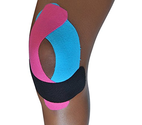 [Australia] - Kinesiology Tape Pro, Athletic Waterproof Muscle Support Adhesive Kinesio Sport Tape for Athletes 2 inches x 16.4 feet, 6 Rolls, Assorted 6 Count (Pack of 1) 