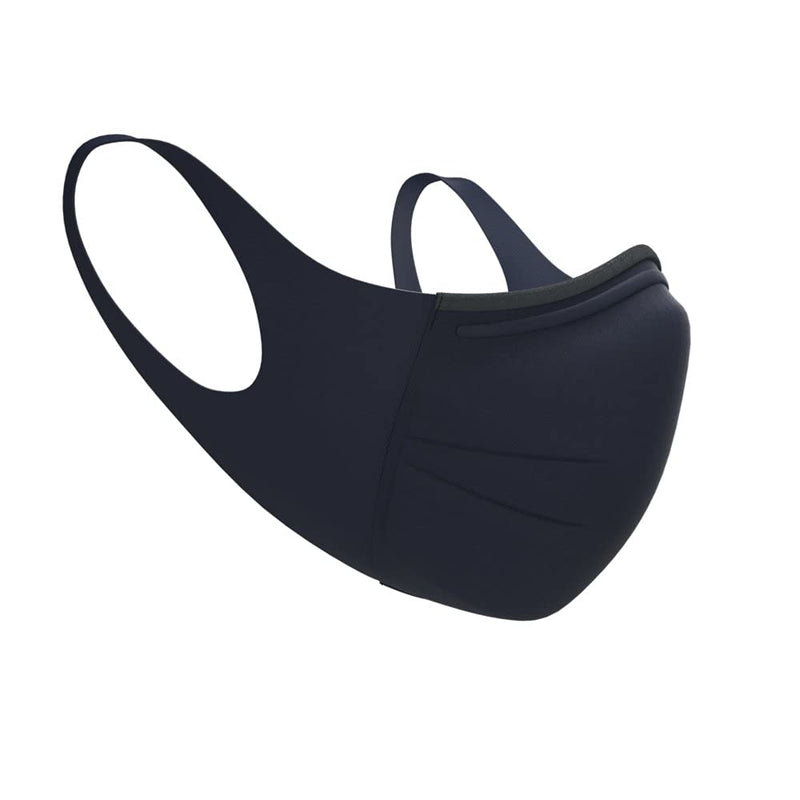 [Australia] - Under Armour UA スポーツマスク フェザーウエイト 1枚 Midnight Navy/Silver Chrome LGXL 