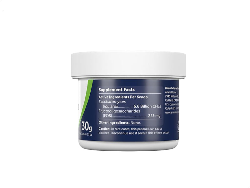 S boulardii + FOS for Cats and Dogs Probiotic Prebiotic - 30g - PawsPlanet Australia