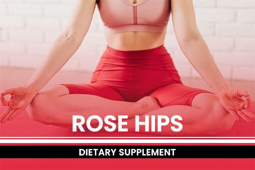 Pure Original Ingredients Rose Hips (365 Capsules) No Magnesium Or Rice Fillers, Always Pure, Lab Verified 365 Count (Pack of 1)