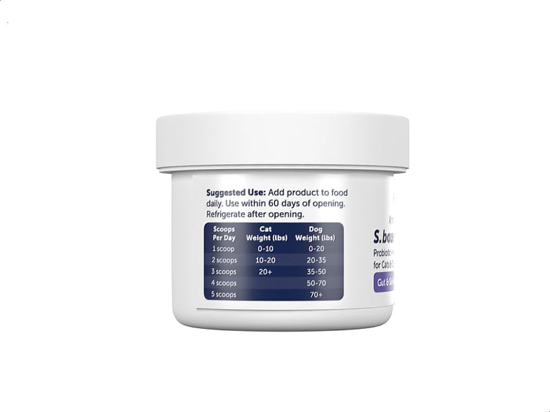 S boulardii + FOS for Cats and Dogs Probiotic Prebiotic - 30g - PawsPlanet Australia