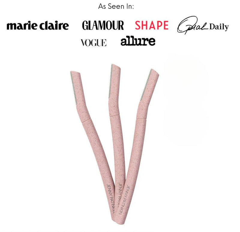 [Australia] - Jenny Patinkin Dermaplaning Tool (3pcs) Set for Face, Expert Facial Razor for Women, Dermaplane Razor, Face Shaver for Women, Facial Dermaplaner, Peach Fuzz Remover, Exfoliated Skin & Hair Removal. 