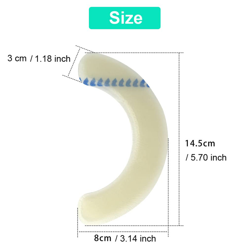 20PCS Ostomy Supplies,Ostomy Barrier Strips Elastic Barrier Strips for Colostomy Bags Skin