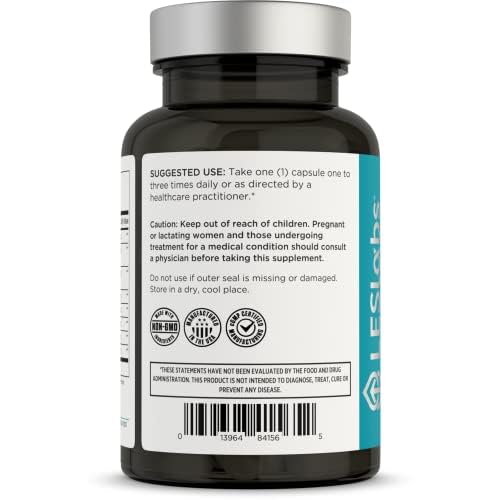 LES Labs Inflammatory Health Joint Support Supplement, 60 Capsules | Joint, Muscle & Mobility Support, Turmeric, Boswellia, Quercetin, Ginger, CoQ10, Muscle Relaxation & Recovery, Non-GMO