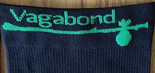 Vagabond Wide Calf Plus-Size Graduated Compression Socks Sleeves-Soothing Comfy DVT Large Cuffs - Great for Travel Black 3X-Large