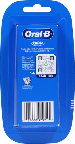 Oral-B Glide Pro-Health Dental Floss, Deep Clean Cool Mint Flavor, 40 M, 3 Count 393.7 Foot (Pack of 1)