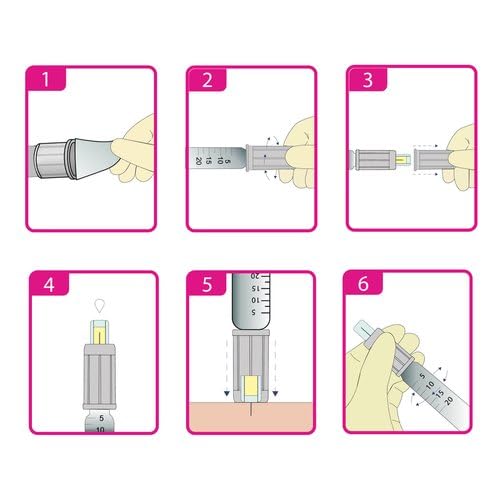 [Australia] - MediVena ONE-CARE Safety Pen Needles, 30G, 5mm, Box of 100, Compatible with Most Pen Injectors 30G x 5mm(100pcs) 