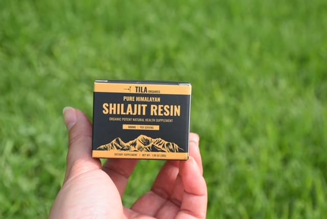 [Australia] - Organic Pure Himalayan Shilajit Resin, Natural Supplement for Men & Women Over 85 Trace Minerals, Fulvic Acid and Humic Acid Vegan Gluten Free Non-GMO - 600 mg - 30g Jar 