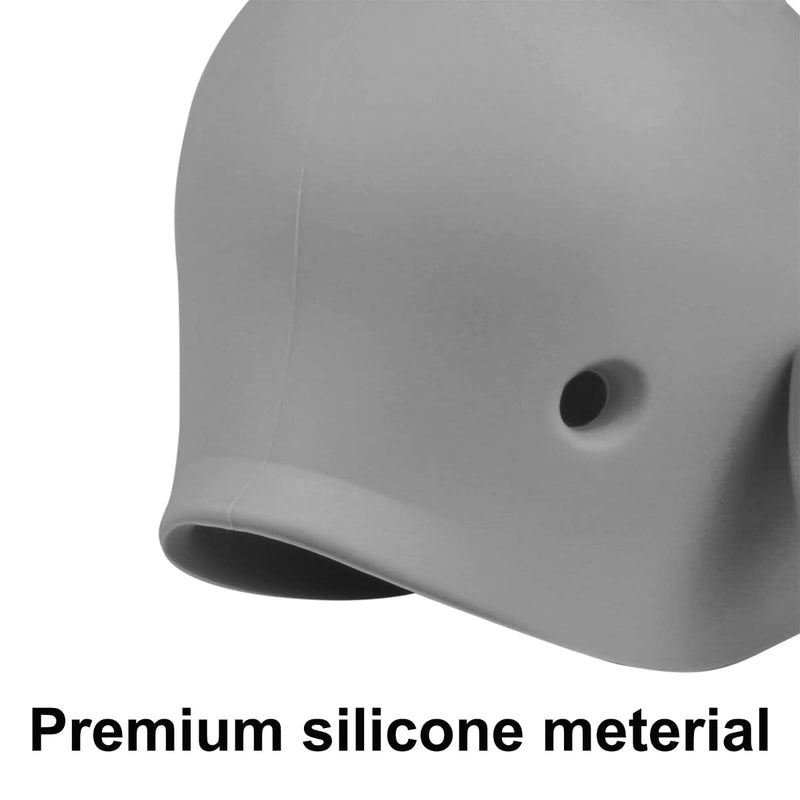 [Australia] - Bath Spout Cover, Faucet Cover Baby Protector Bath Tub Faucet Cover Protector for Kids, Silicone Bathtub Spout Cover for Baby Kids Toddlers Safety Protection Accessories Gray 