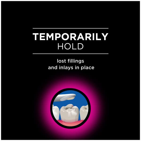 DenTek Temparin Max Caps & Fillings Repair Kit 2.64g 0.09 Ounce (Pack of 6)