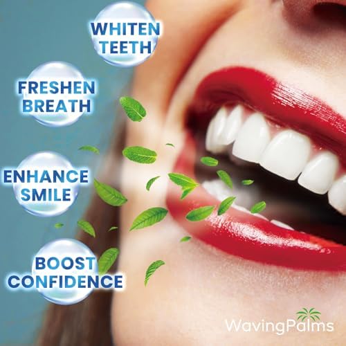 [Australia] - Sensitive Teeth Whitening Strips Kit: Professional Dental Whitening Set - Hydrogen Peroxide-Free Treatments for Whiter Teeth - Effective & Gentle Teeth Whitener (42 Count (Pack of 1), Mint) 