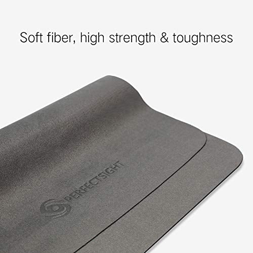 [Australia] - PERFECTSIGHT Microfiber Cleaning Cloth | Eyeglass Lens Cleaner [6 Pack, 5.7x6.7 Inch] Glasses, Phone, Camera, Computer Screen Cleaning | Safe for All Coated Lenses 6 Pack Grey 