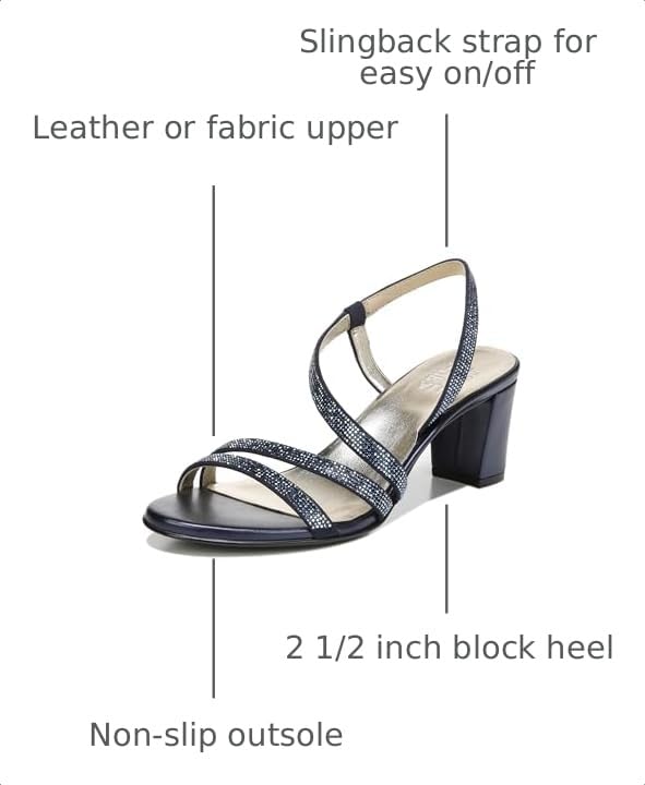 Naturalizer Vanessa 8 Wide French Navy