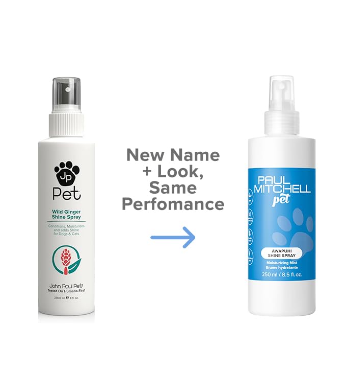 Paul Mitchell Pet Awapuhi Shine Spray, Moisturizing Mist, 8.5 fl. oz. - PawsPlanet Australia