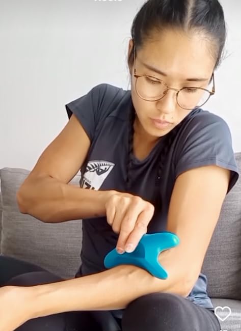 [Australia] - The Wave Tool, The Ultimate Soft Tissue Release Tool. Patented, Ergonomic Scraping and Massage Tool for Trigger Points, fascial Release, Muscle Aches, Pain, tendonitis, Scar Tissue, Athletic Recovery 