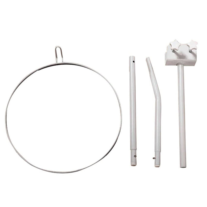 [Australia] - Crib Canopy Holder Mosquito Net Stand Holder Set Metal Adjustable Clip-On Stand Bracket for Rack Mosquito Net Accessories 