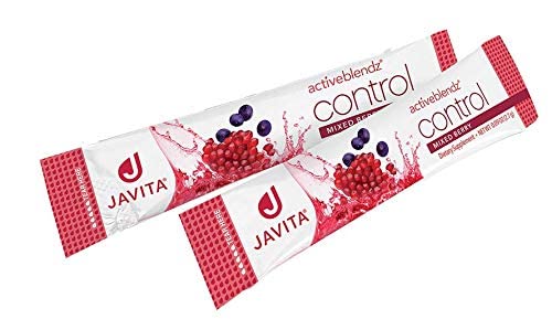 [Australia] - Javita ActiveBlendz Control Pomegranate Powder Drink - Instant Fruit Beverage Made from Grape & Pomegranate with Garcinia Cambogia & Gymnema Sylvestre for Appetite and Weight Management, 24 Pcs 1.24 Ounce (Pack of 1) 