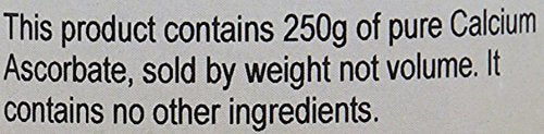 Health Plus Calcium Ascorbate Powder Vitamin C Supplement - 250g