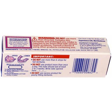 [Australia] - Fixodent Denture Adhesive Cream Original 0.75 oz (Pack of 8) 