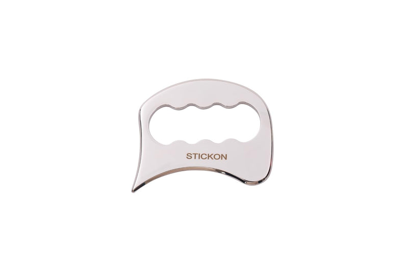 [Australia] - STICKON Stainless Steel Muscle Scraper Tools Set 3 in 1, Gua Sha Scraping Massage Tools for Physical Therapy,Derma Edge Massage Tool & GuaSha Massage Scraper Tool(STICKON-56) Pitao17 Shape 