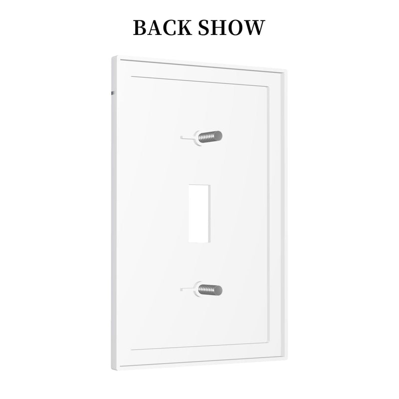 [Australia] - Kids Sea Animal Decorative 1 Gang Single Toggle Light Switch Covers Decorative Wall Plate Switchplate Electrical Faceplate for Nursery Kidsroom Bedroom Decor 1-Gang 1 Toggle Kids Sea Animal Decorative 