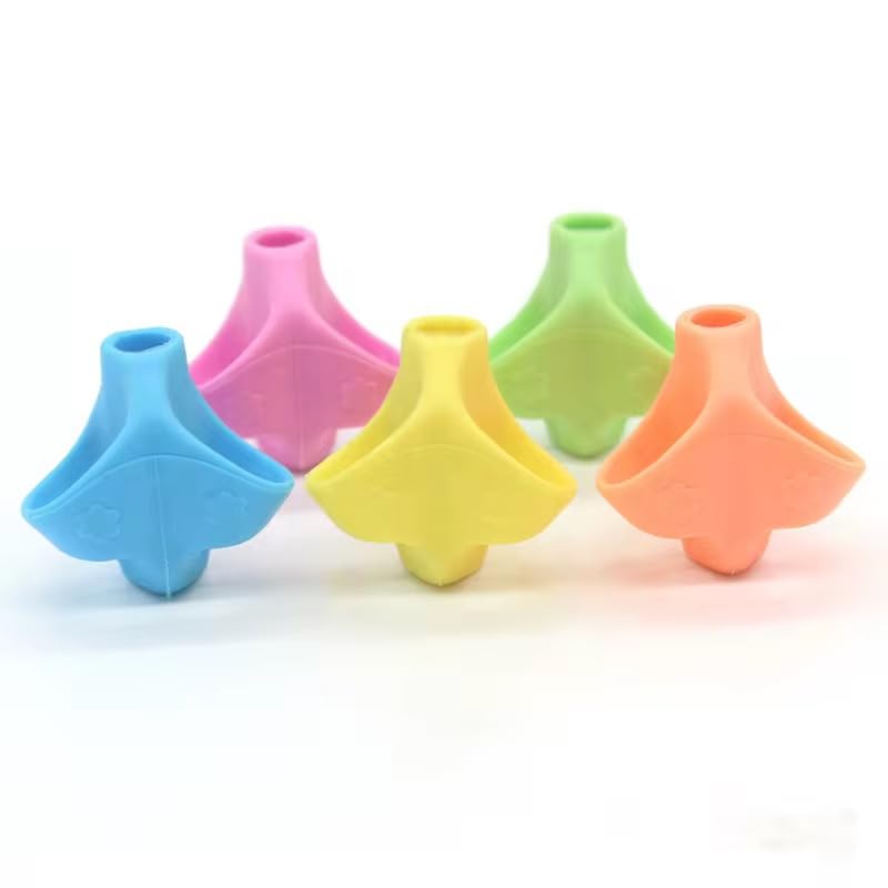[Australia] - 10 PCS Pencil Finger Grips for Kids Handwriting Grip Posture Correction Training Pen Writing Aid Tool for Kids Toddler Preschool Children Adults Students Special Needs 