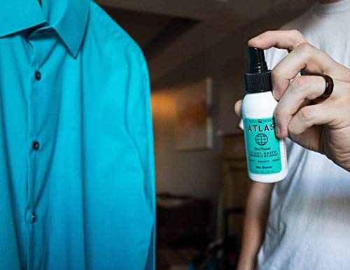 [Australia] - Wrinkle Release Spray for Clothes. Atlas Travel Size 3 fl oz/89 ml. Fragrance Free. Fast, Easy to Use Ironing Alternative. Spray, Smooth, Hang. Award Winning for People on The Go 3 Fl Oz (Pack of 2) Unscented 